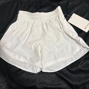 White Lululemon Shorts